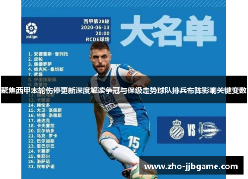 聚焦西甲本轮伤停更新深度解读争冠与保级走势球队排兵布阵影响关键变数